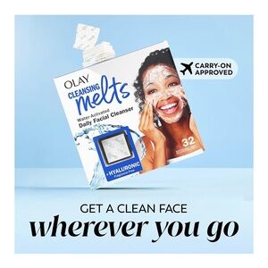 *new* Olay Cleansing Melts with Hyaluronic Acid